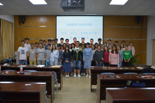 我院召开团委、学生会、青协中层干部第一次全体会议